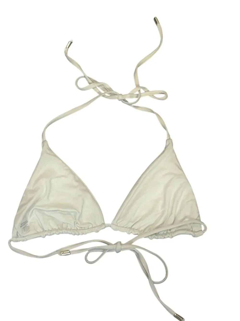 MONDAY Swimwear Palma Bikini Top in Ivory